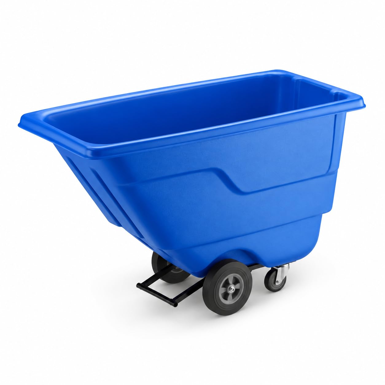 Commercial Tilt Truck Cart by Glownary – Plastic, Blue, Model 475tt05450bl