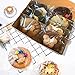 SUREHOME Cookie Bags with Seal, 200 Pcs 5x6 Inch Clear Self Sealing Cellophane Bags for Cookie Packaging Resealable Cello Treat Bag Plastic Individual Cookies Bag for Gift Giving Favors Candy Wrappers