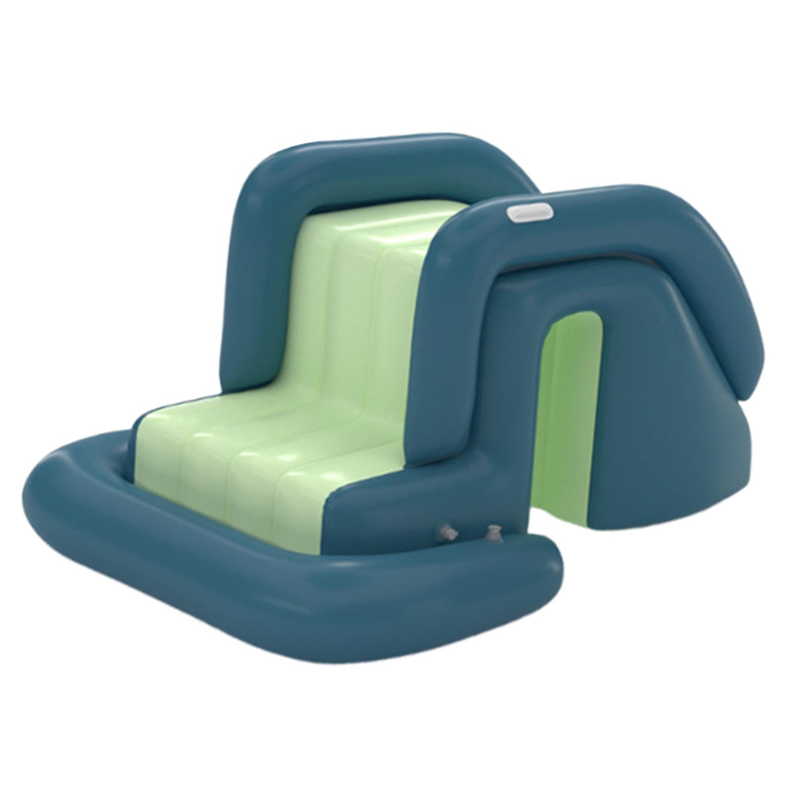 Inflatable Pool Slide Inflatable Play Center for Balcony Yard Summer Parties Green-image-30