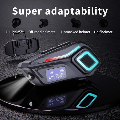 Auriculares para casco de moto manos libres bluetooth manos libres con voz 3