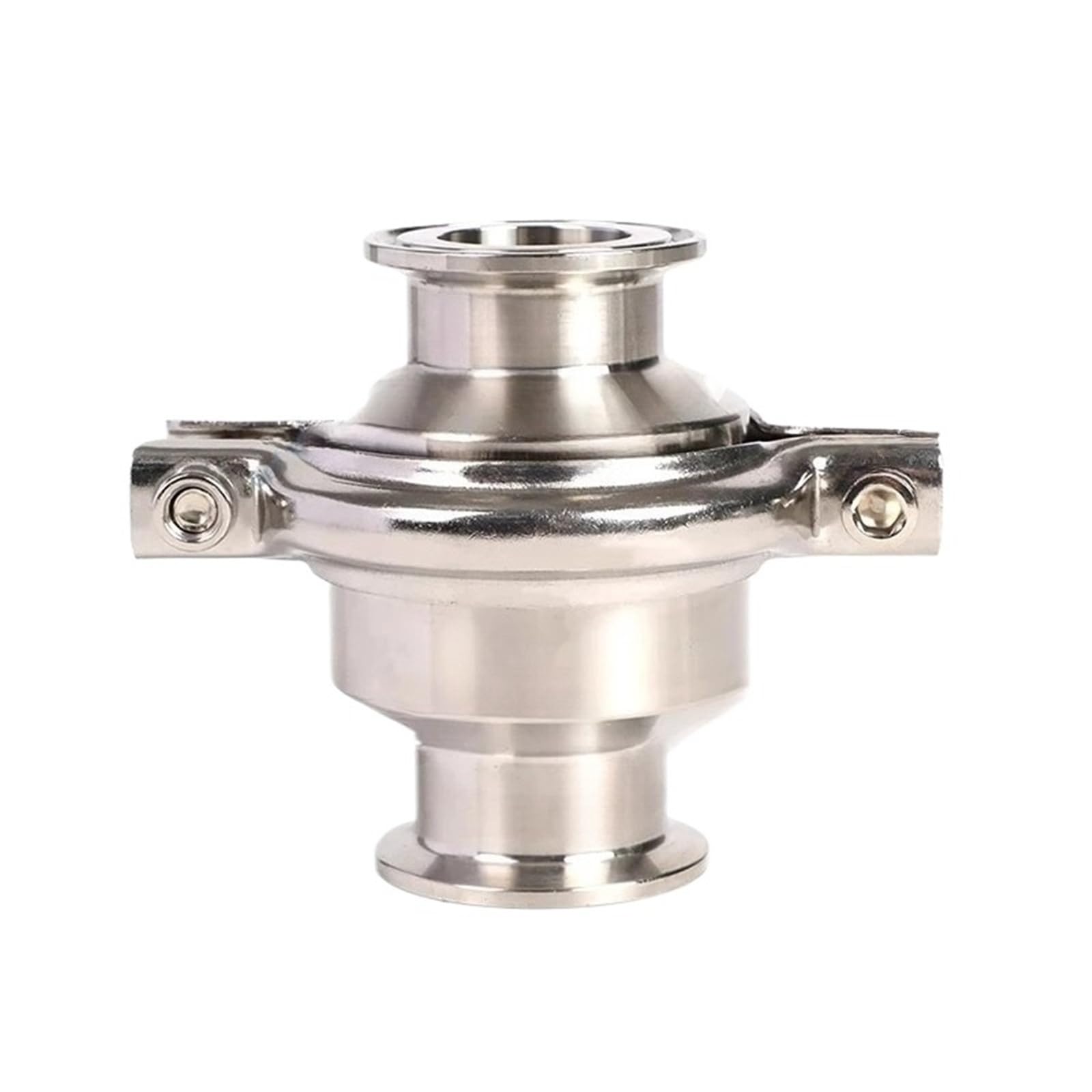 Trgyjgkf One Color 304 Stainless Steel Sanitary Quick-Install Check Valve Non-Negative Pressure One-Way(Dn15)