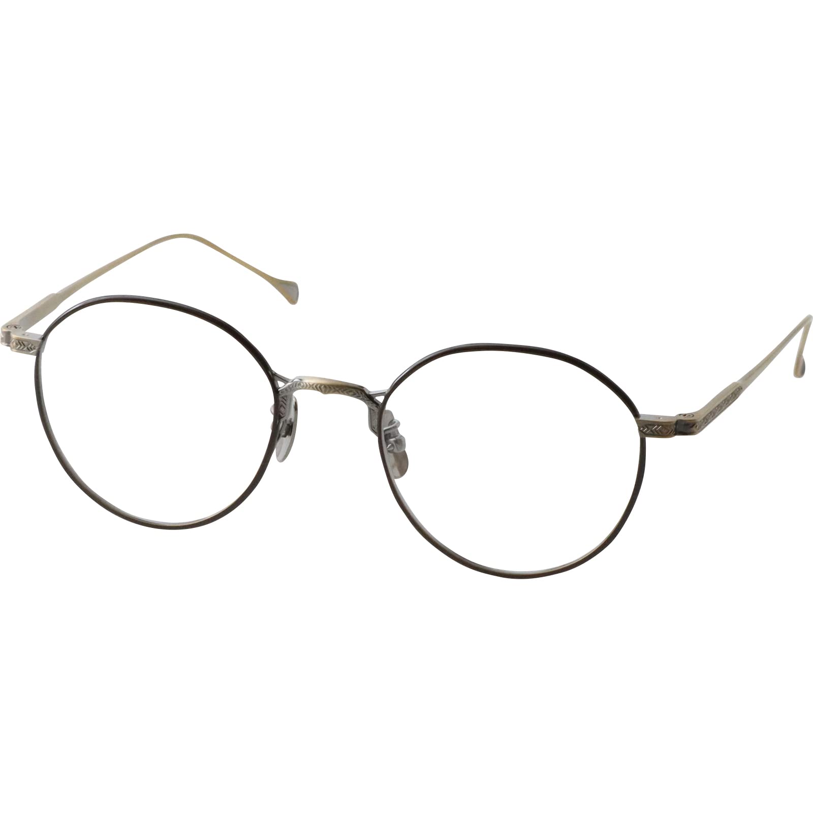 Amazon.co.jp: [Leowl in eye] ルオールインアイ ボストン チタン 福井