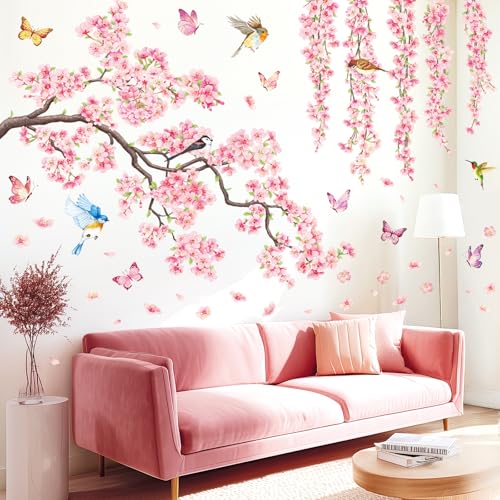 DECOWALL SG3-2320 Vinilo Decorativo Pared Flores miniatura 2