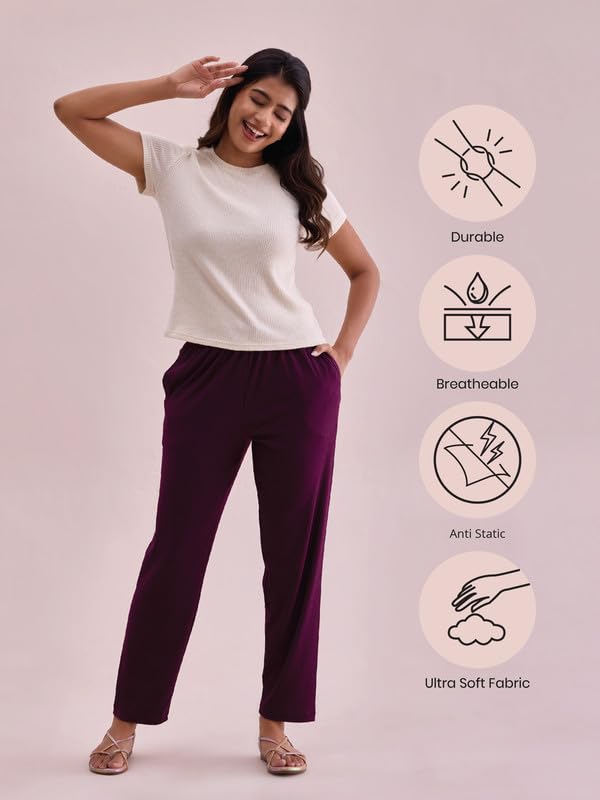 Image of GO Colors Women Rib Pant