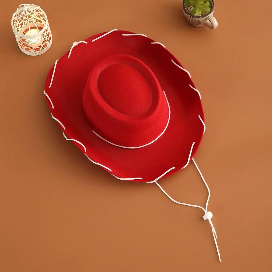 COLLECT PRESENT Adult Western Sheriff Costume Hat – Classic Cowboy Hat for Men & Women – 1950s Rancher Style