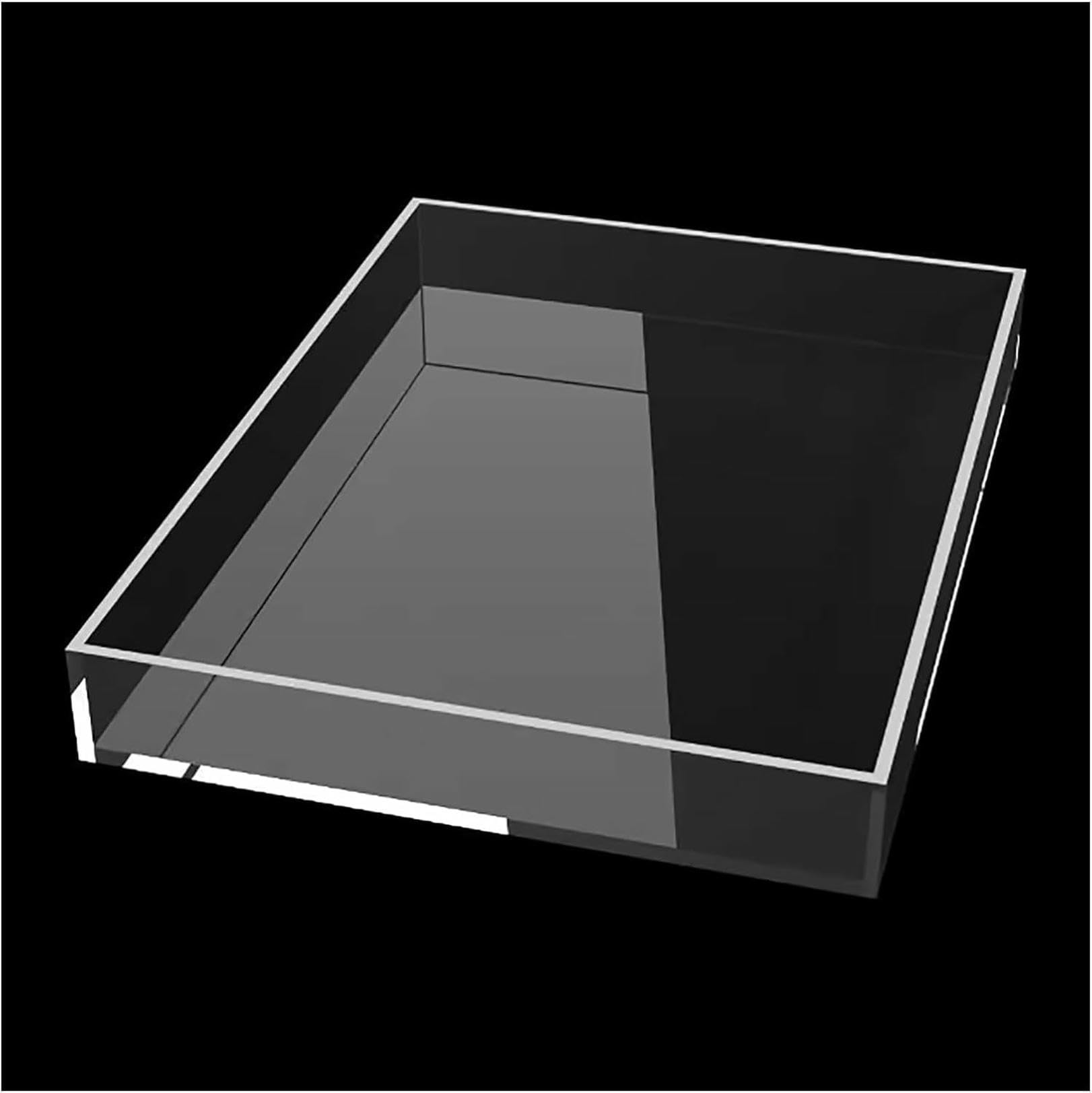 Réservoir d'eau peu profond en acrylique pour prise de vue et photographie créative