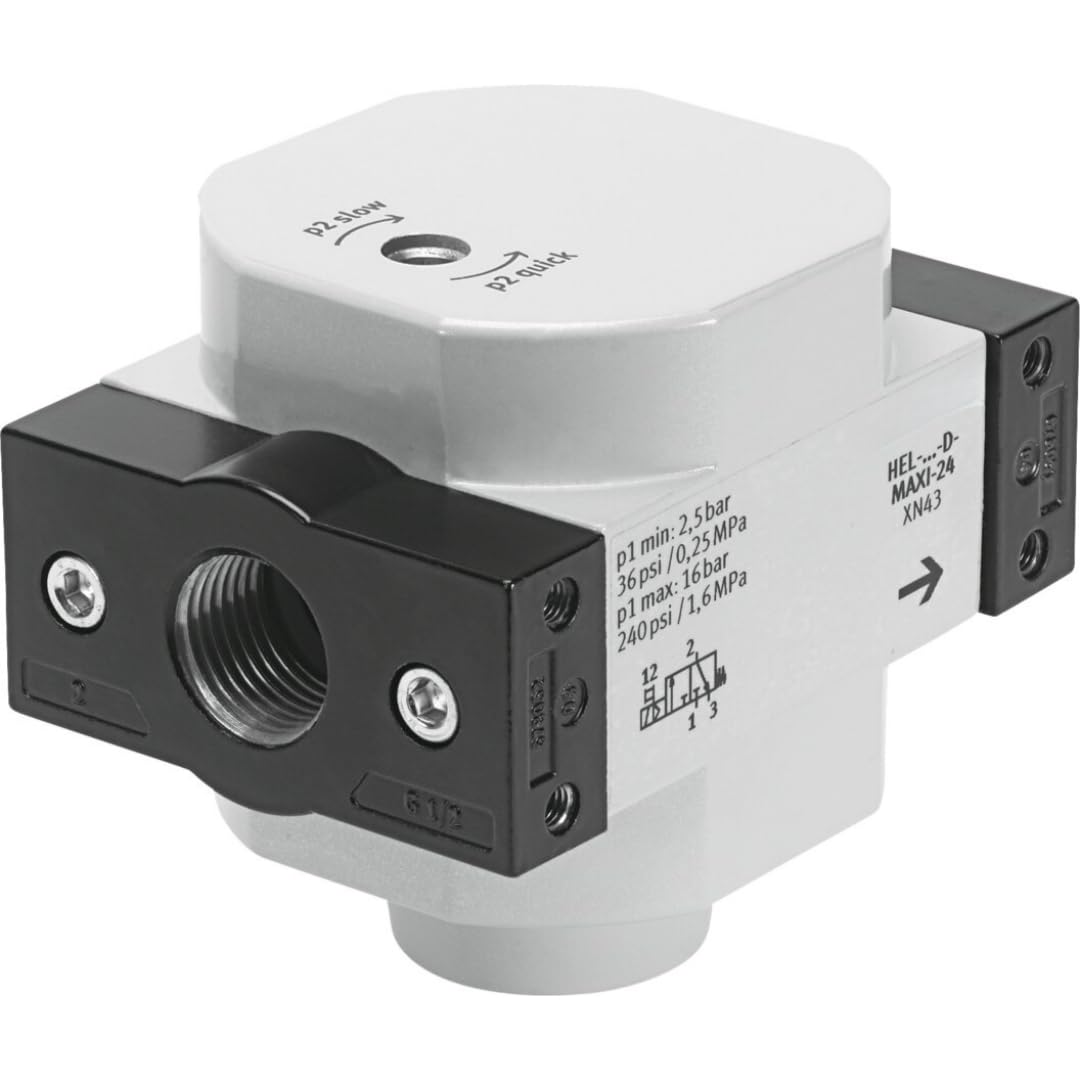 Ttcocow Silvery Original Hel-1-D-Maxi 165083 On/Off Valve