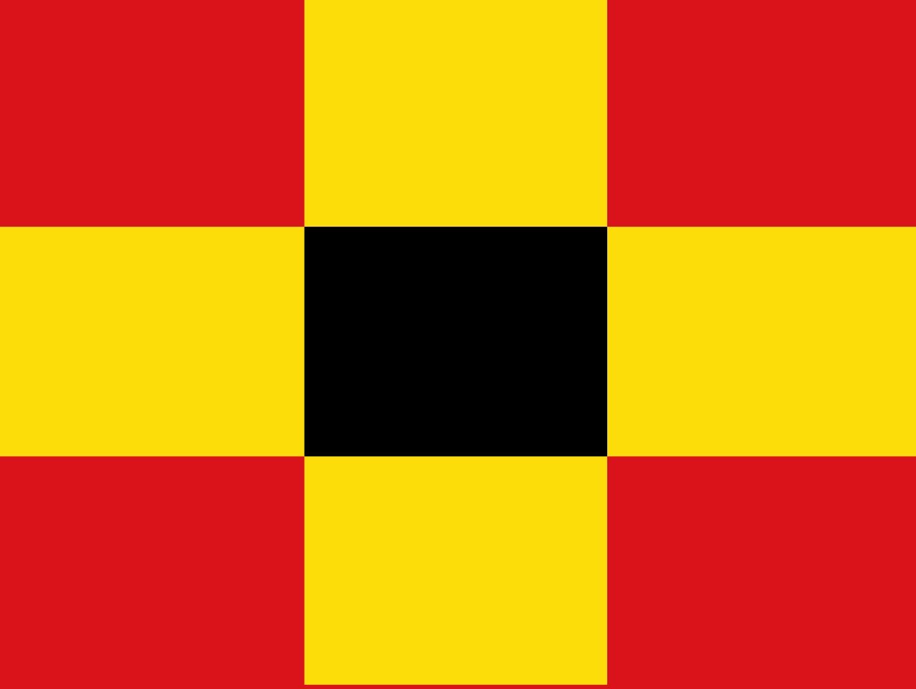Drapeau Burum vlag aux finitions soignées pour pavillon de prestige en Frise