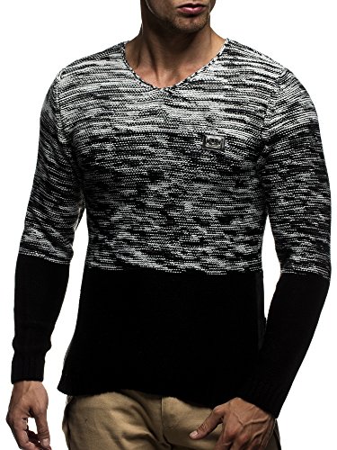 Leif Nelson Men's Knitted Pullover Pullover LN70602