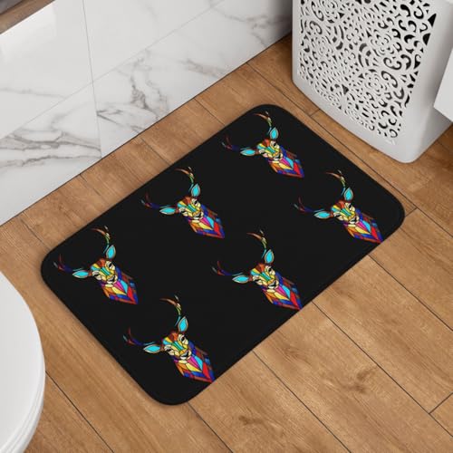 Tapis de sol antidérapant facile à nettoyer pour entrée et salon