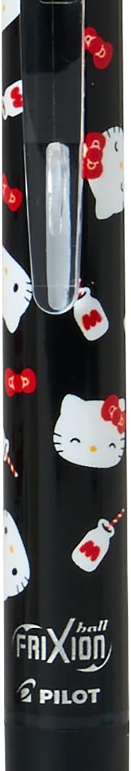 サンリオ(SANRIO) フリクションボールノック3本セット ポリカーボネート ボール径:0.5mm 色:黒 ノック式