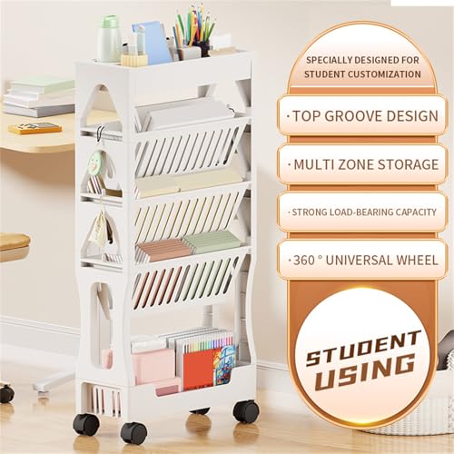 Chariot de rangement mobile pour optimiser les petits espaces et angles - 7