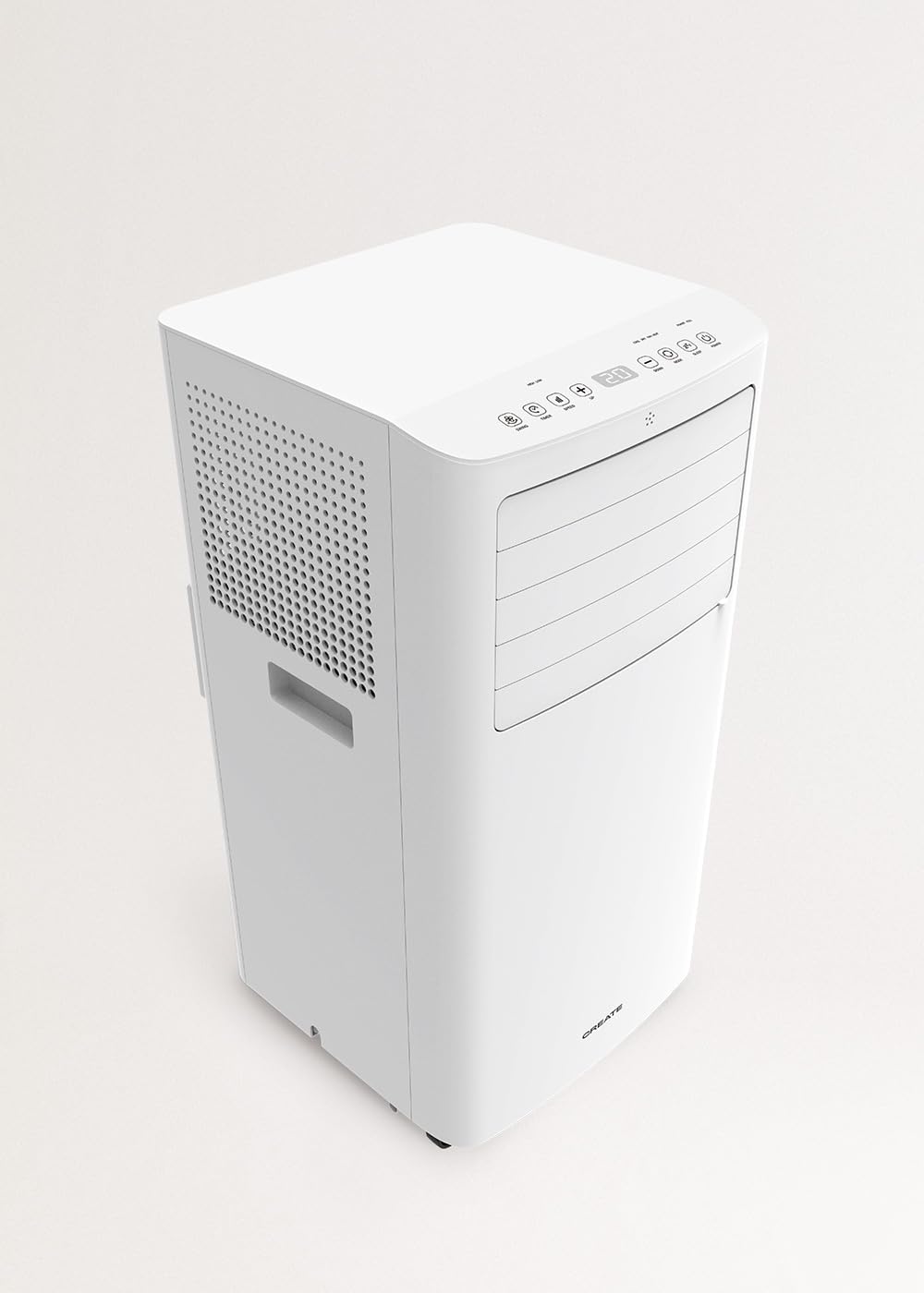 CREATE/SILKAIR DUAL CONNECT 12000 / Aire acondicionado portátil 4 en 1 WiFi 12000 BTU con bomba de calor/Con kit de extracción para ventana corredera y abatible, hasta 26m², 56L, 1350W