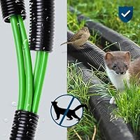 10 Meter Kalitec Wellrohr geschlossen NW 13 I ungeschlitzt Wellschlauch I Marderschutzrohr I Leerrohr I Kabelschutz AD 15,8 mm ID 12,9 mm – Ansicht 3