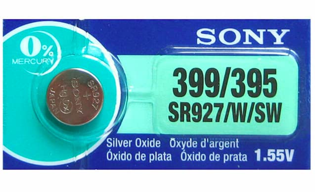 Sony Silver Oxide Button Cell Code 395