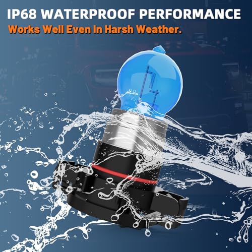 Image of Fog Light Bulbs Compatible with GMC Acadia 2007-2012, 5202 Fog Lights Halogen Light Bulb, Super Bright 6000K White, Plug and Play, Pack of 2