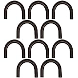 RAParts Pack of 10 1/2' Thick Steel Rope Chain Tie Down Truck Trailer Weld-on Hook D...