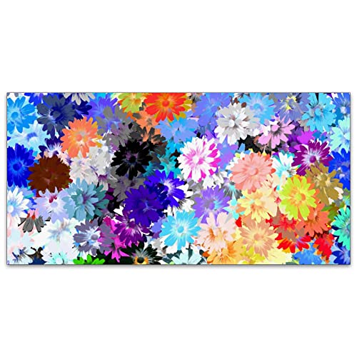 Birosvsy Fluorescent Light Covers For Classroom Office - Eliminate Harsh Glare Causing Eyestrain And Headaches. School-Office-Indoor Ceiling Lamp Decorationbeautiful Flower #TOP1