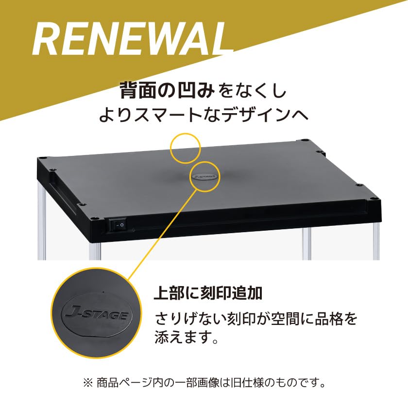 Amazon.co.jp: Fcase Fケース ノーマル型 3段セット LEDなし 背面