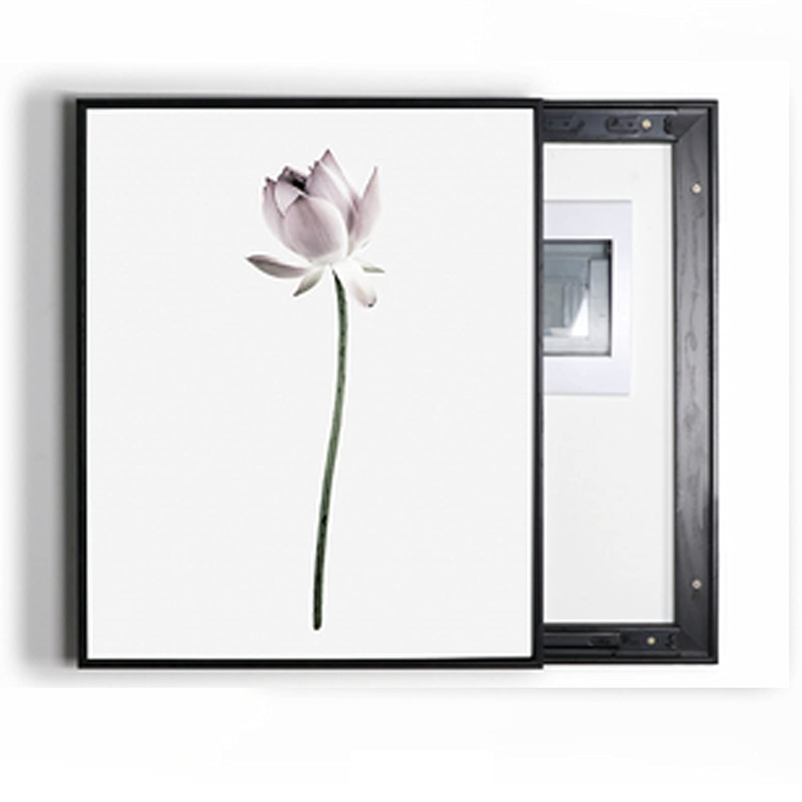 Pintura decorativa de caja de distribución, Tapa de empujar y tirar Imagen colgante desmontable creativa Contadores eléctricos Cubierta del medidor eléctrico Pintura decorativa Cuadros decorativos mod