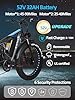 (26''EB7 PRO, Blue) Peak 5000W Dual Motor Electric Bike for Adults, 52V 32AH, 90Mile & 45MPH E-Bike Fat Tire Full Suspension Electric Bicycles, 7 Speed AWD Mountain Ebikes, Hydraulic Disc Brake #2