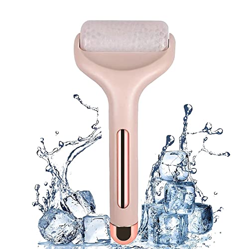 Whimsy Ice Roller Massager Face Cooling Neck Skin Tightening Roller Brighten Complexion and Reduce Anti- Wrinkles Facial Skin Lifting, Under Eye Puffiness Womens Gifts Face Roller Massager