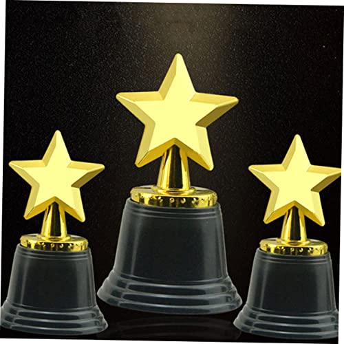 LIOOBO 8 Peças Medalhas Estrela Troféu Troféu De Beisebol Troféu Vencedor Medalhas Personalizadas Tr