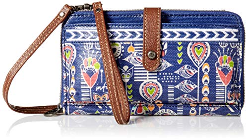 Image of Sakroots Artist Circle Large Smartphone Cross Body Phone Wallet