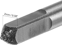 Vista 4 de uxcell Macho de la máquina #2-56 UNC UNC Rosca 2B Clase 3 Flautas Tornillo de acero de alta velocidad roscado herramienta de roscar 3 unids