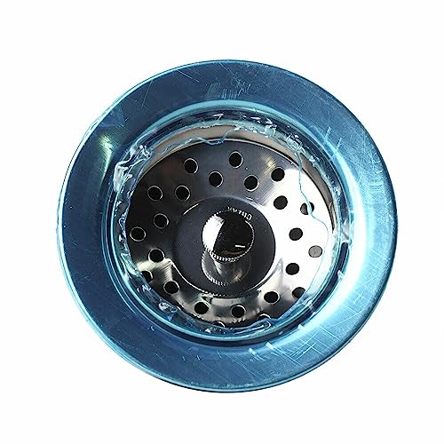 Colador para fregadero 3-1/2 pulg ABS acero inoxidable miniatura 2