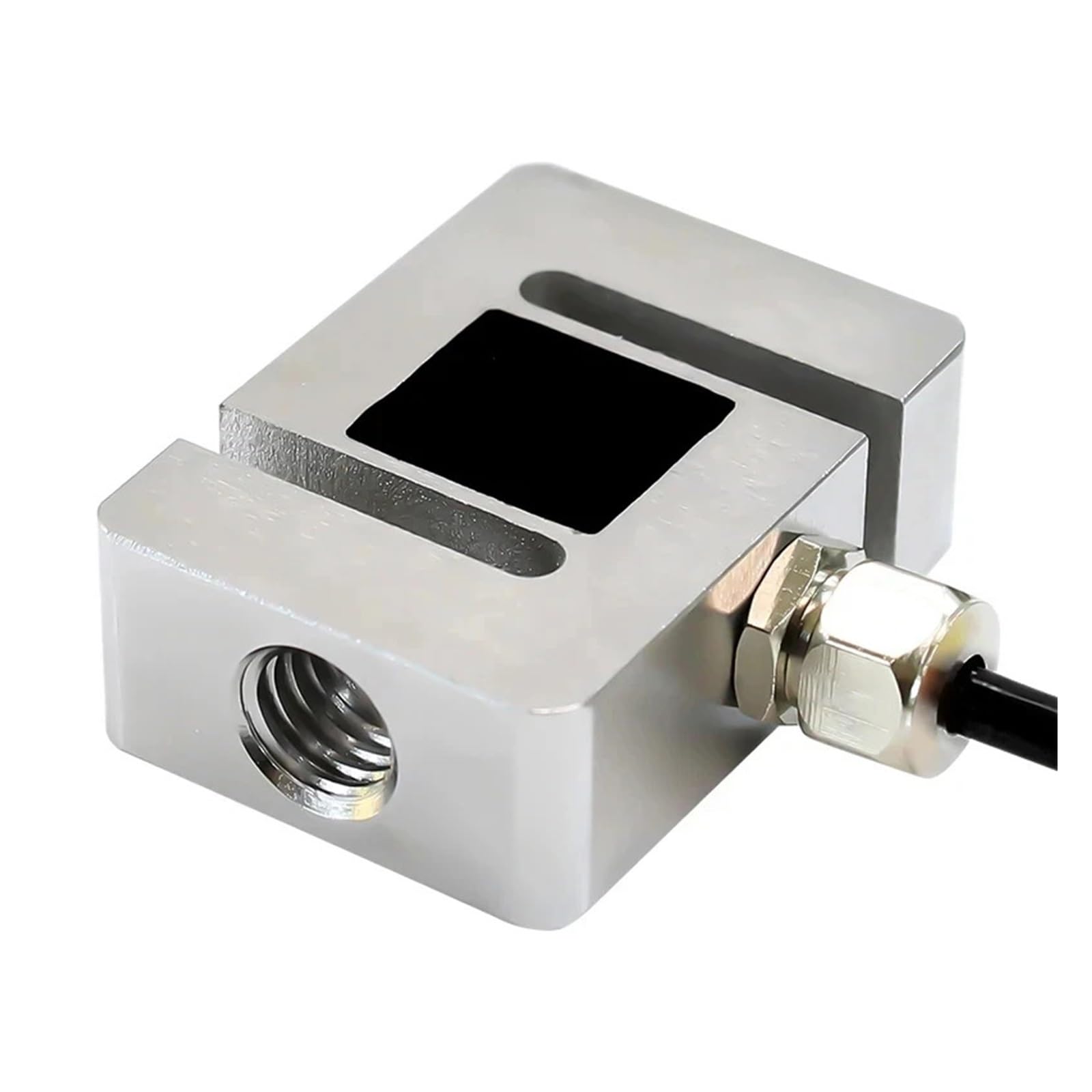 Fmsisigqj One Color S Type Load Cell Z Beam Shape Loadcell Small Size 50Kg 100Kg 200Kg High Precision Weigh Tension Compression Force Sensor(Size:50kg)