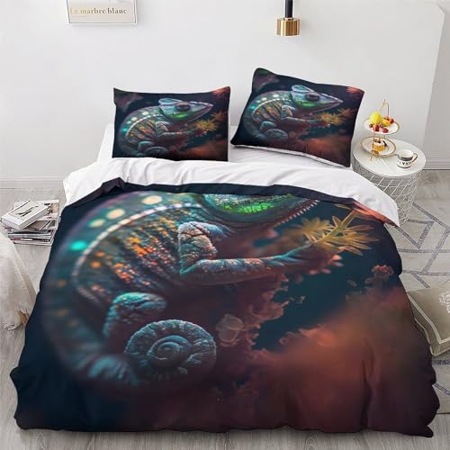 Housse de couette microfibre hypoallergénique grand lit ado douce - 6