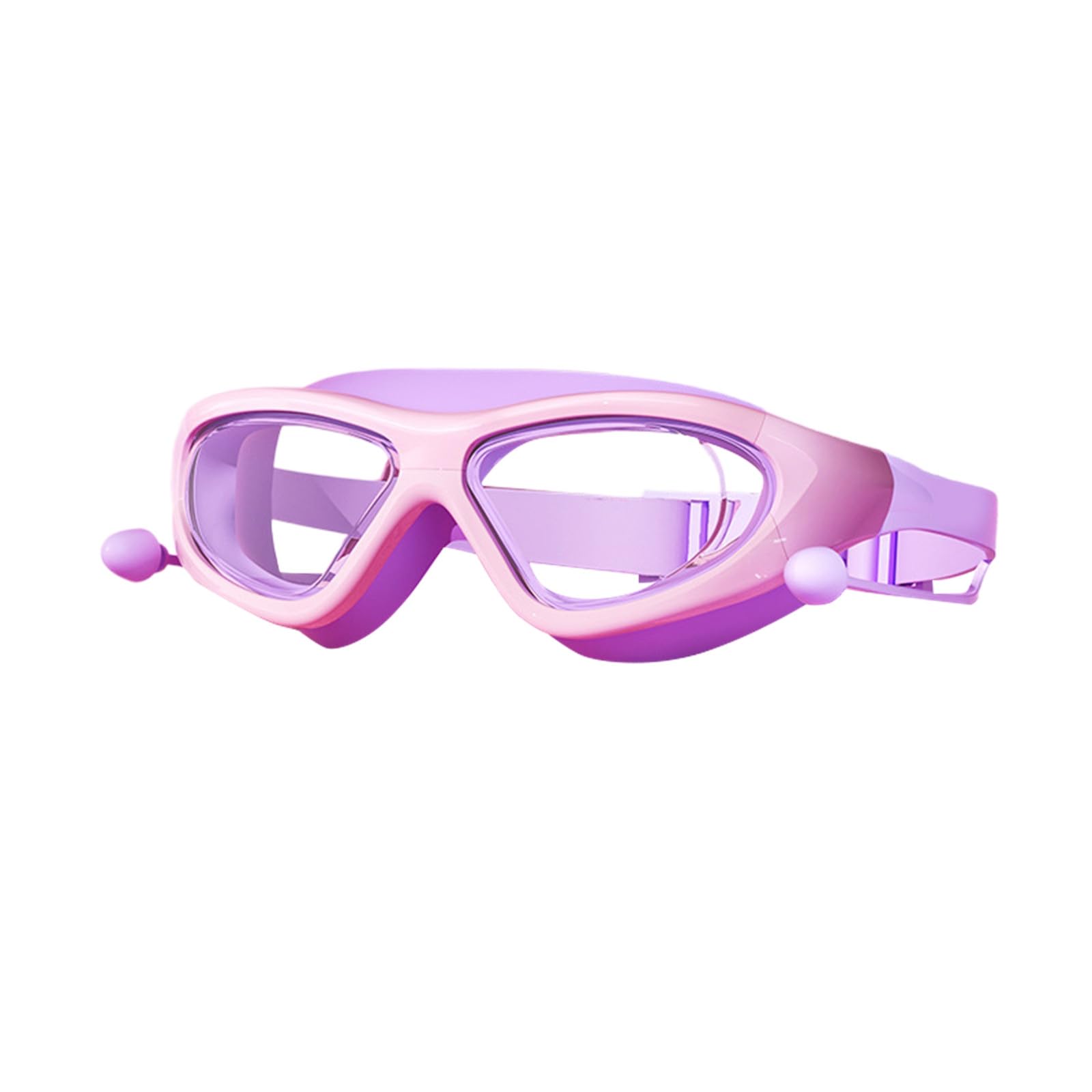 Anti-Fog Swim Goggles for Children Age 3-15, No Leaking UV Protection, Clear Vision, Quick Adjust Soft Silicone Glasses Boys Girls