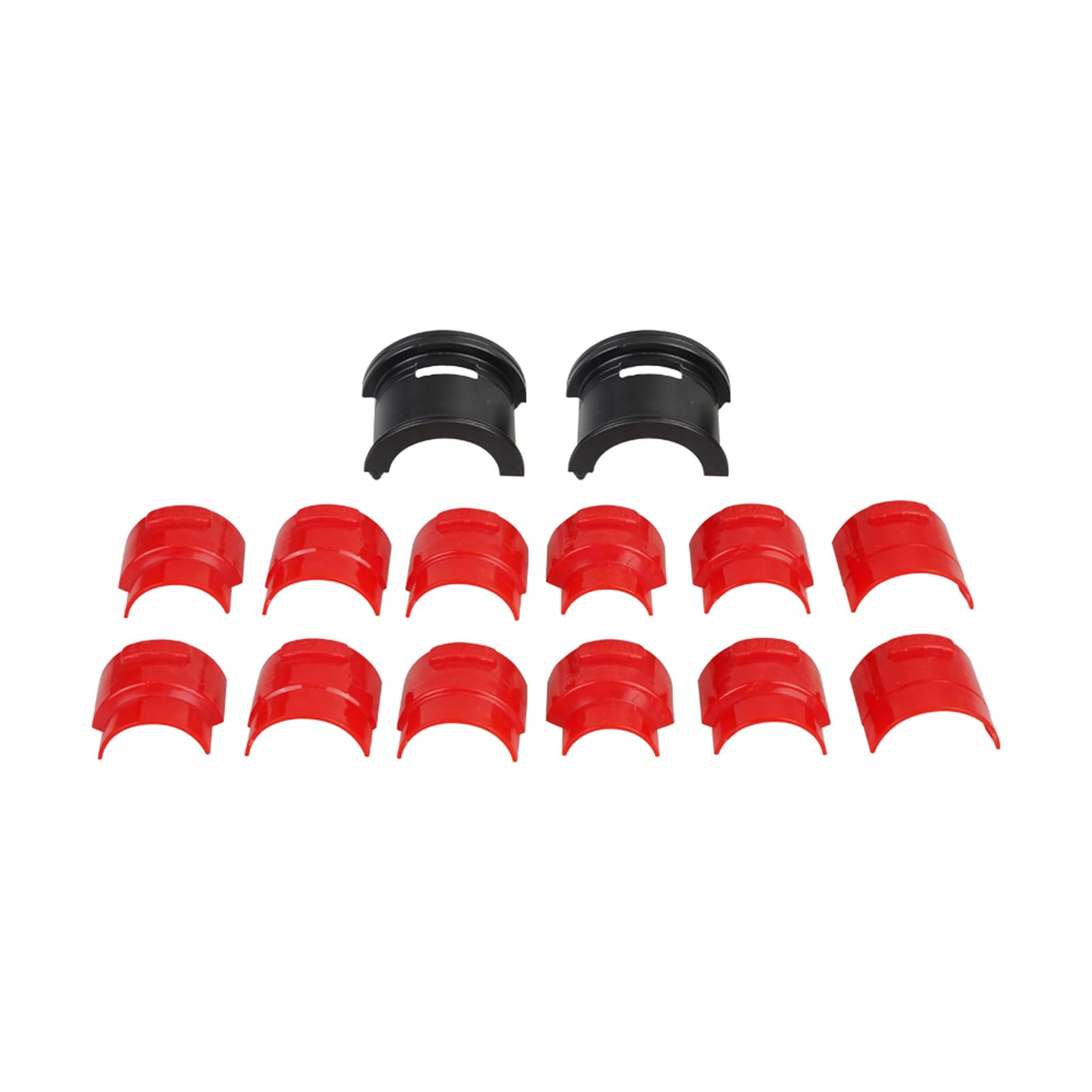 Zestaw Narzędzi do Sterownika Uszczelki Motocyklowej, 14pcs 35-50 Mm Widelec Instalator Instalatora Adaptera do Roweru Motocyklowego, Obudowa Magazynowa w Zestawie