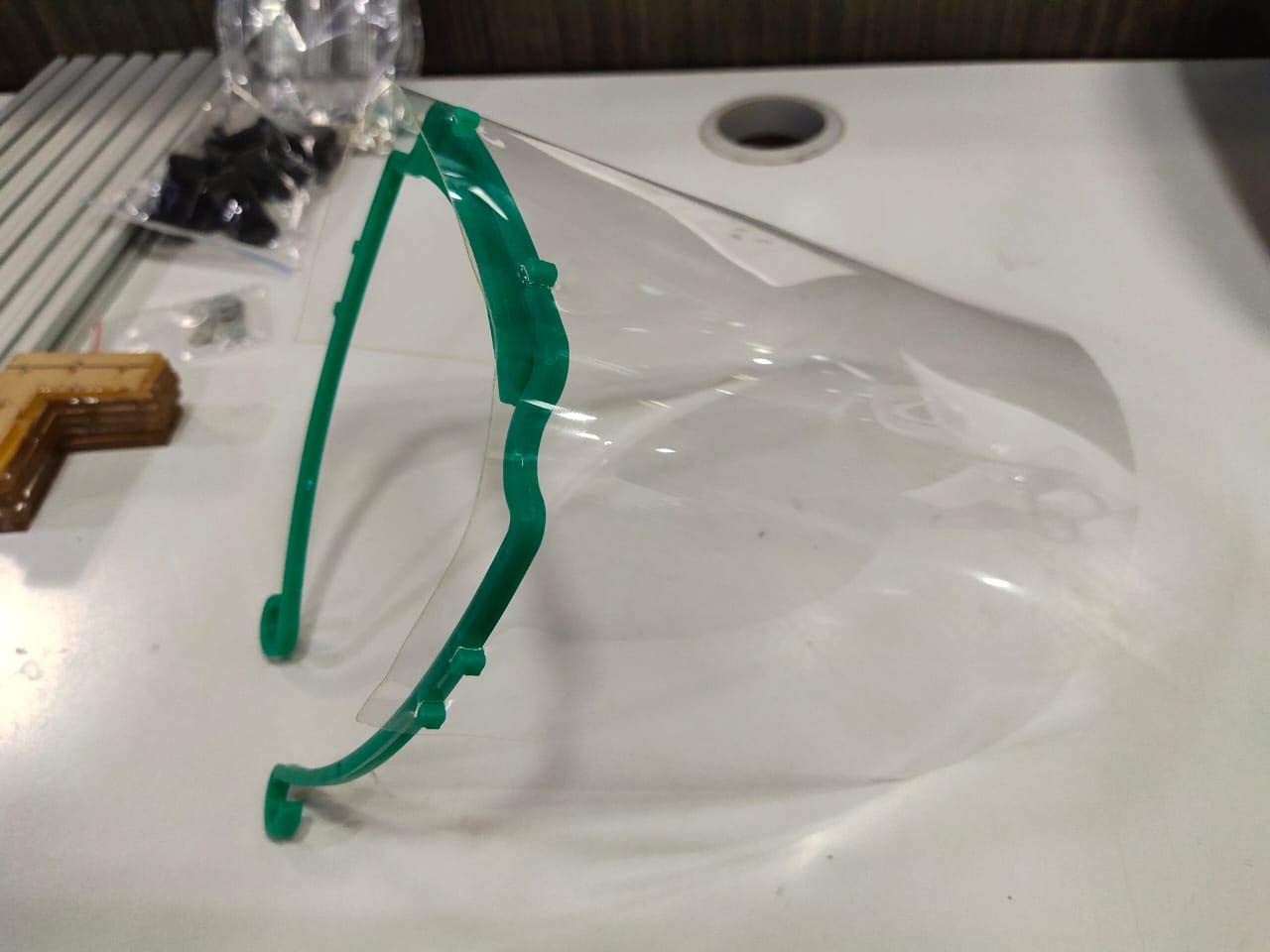 Myprintwall Face Shield| 2 Pcs, Reusable Anti-Fog Full Face Shield| Universal Face Protective Visor for Eye| Anti-Spitting| Facial Cover for Women, Men| (Pack of 2) Available in