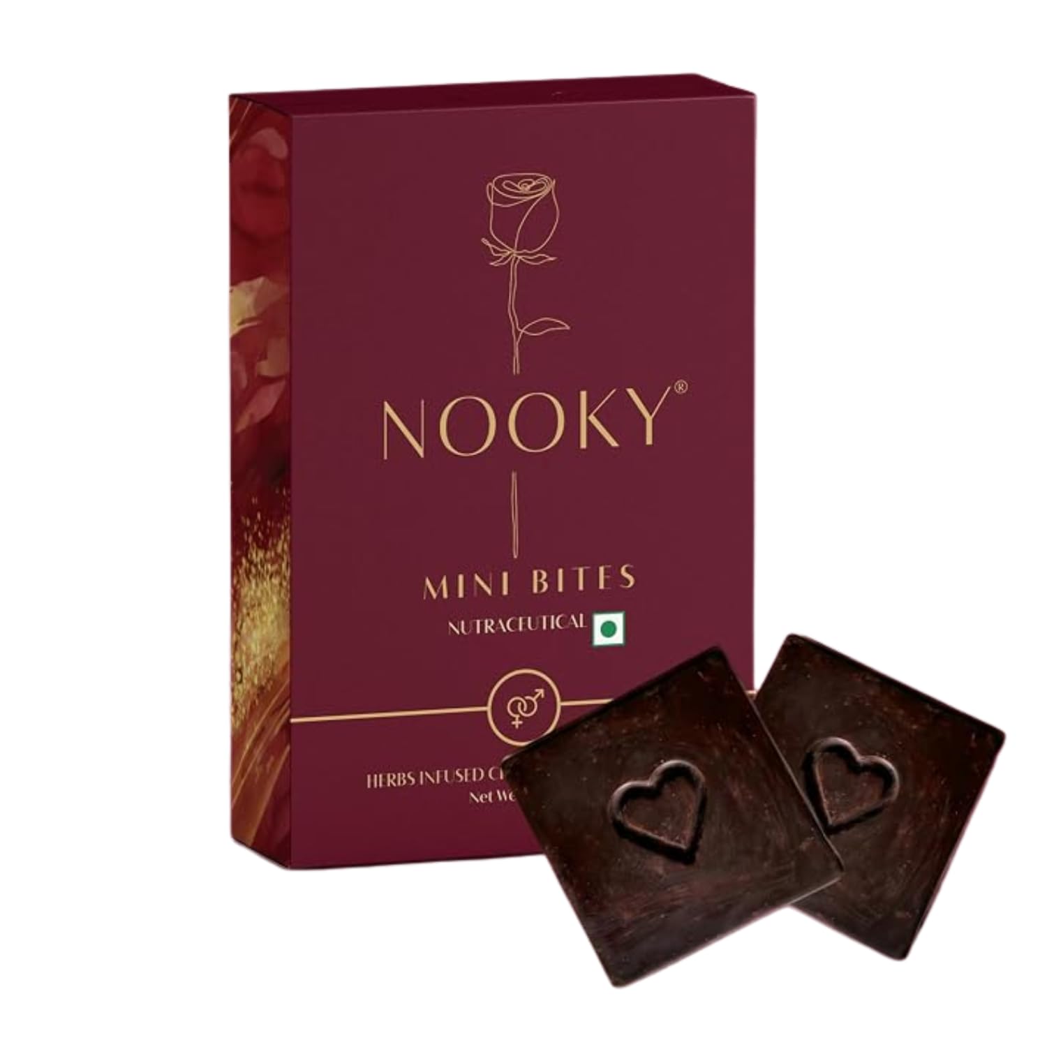 NOOKY MINI BITES for Men and Women | Premium Mood-Uplifting Dark Chocolate and FREE Saucy Scratch Card | Vegan & Gluten-Free Delight (Set of 1)-image-17