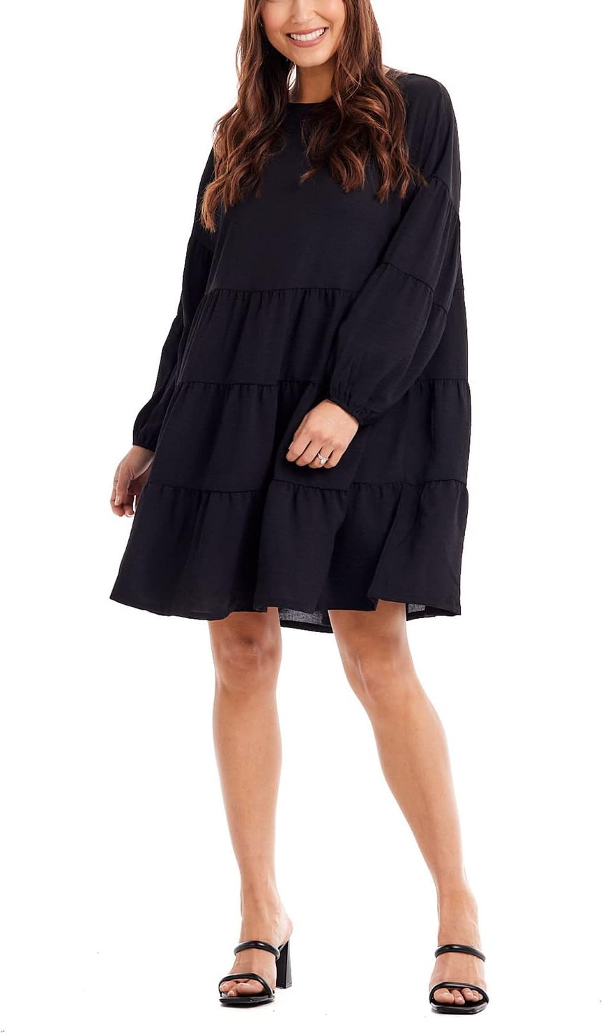 Mud Pie Womens Mud Pie Women's Dallas Tiered Dress