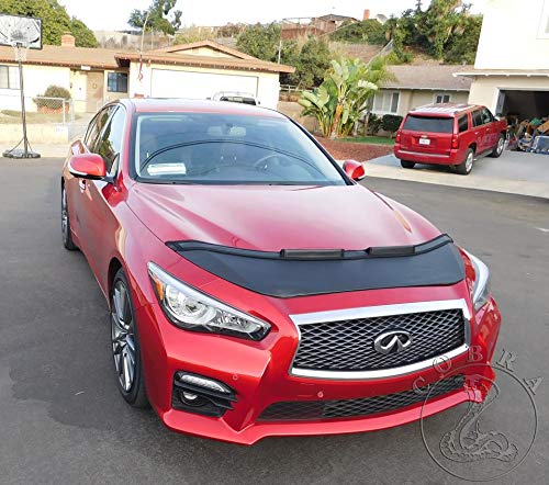 Car Hood Bra Bonnet Mask Fits Infiniti Q50 Sedan 2014 2015 2016 2017 2018 14 15 16 17 18