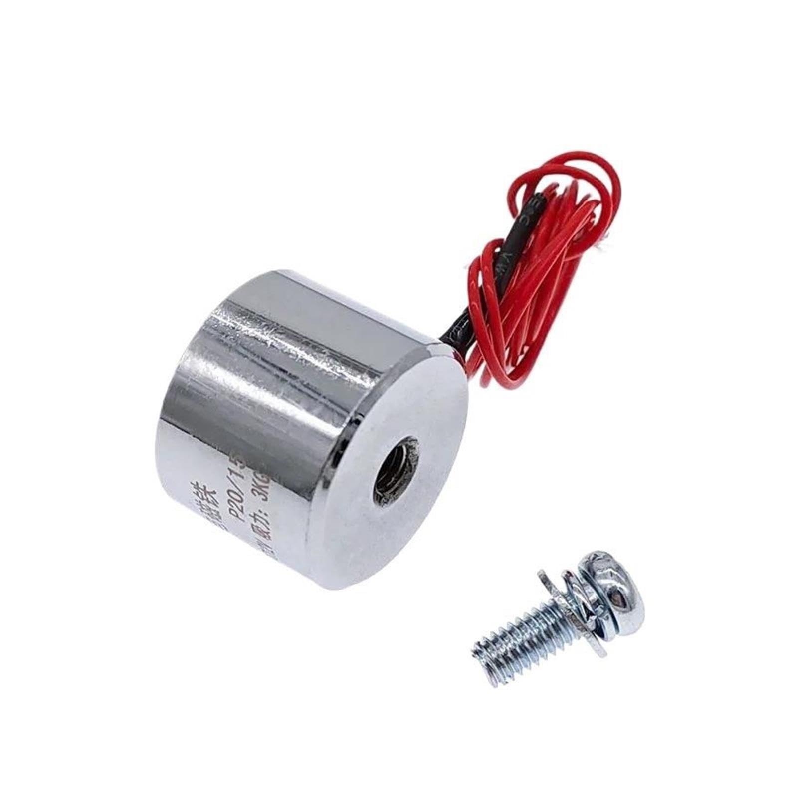 Aimant électrique support P20/15, 3kg, levage 30N DC 5V 6V 12V 24V(24v)