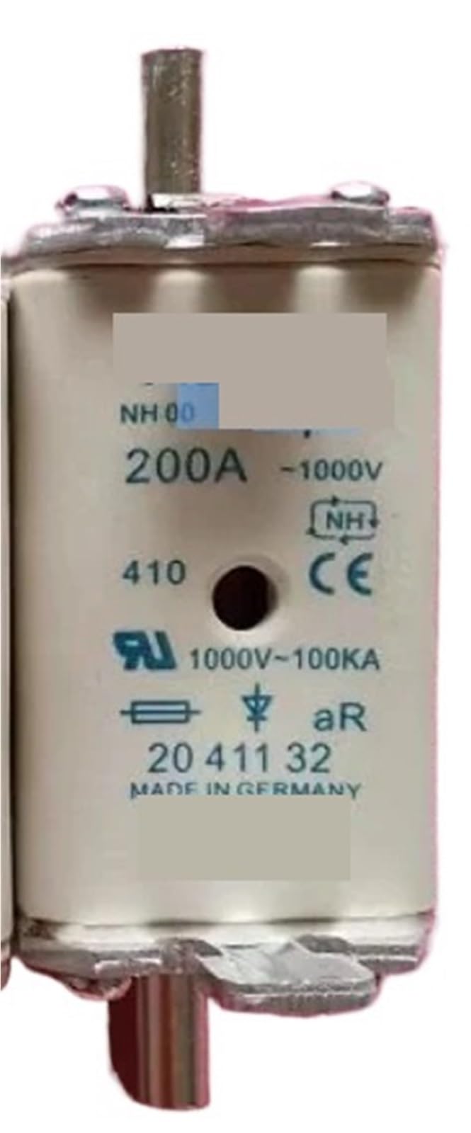 Fusible NH1 500A 1000V AR 2041332 protégeant les semi-conducteurs