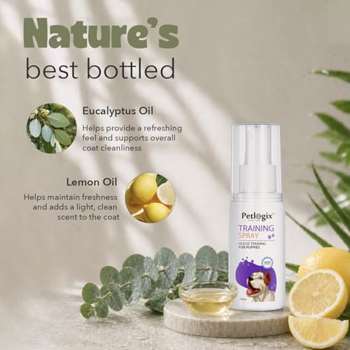 Image of Petlogix Potty Training Spray for Dogs & Cats, Dog Training Spray, 100ml