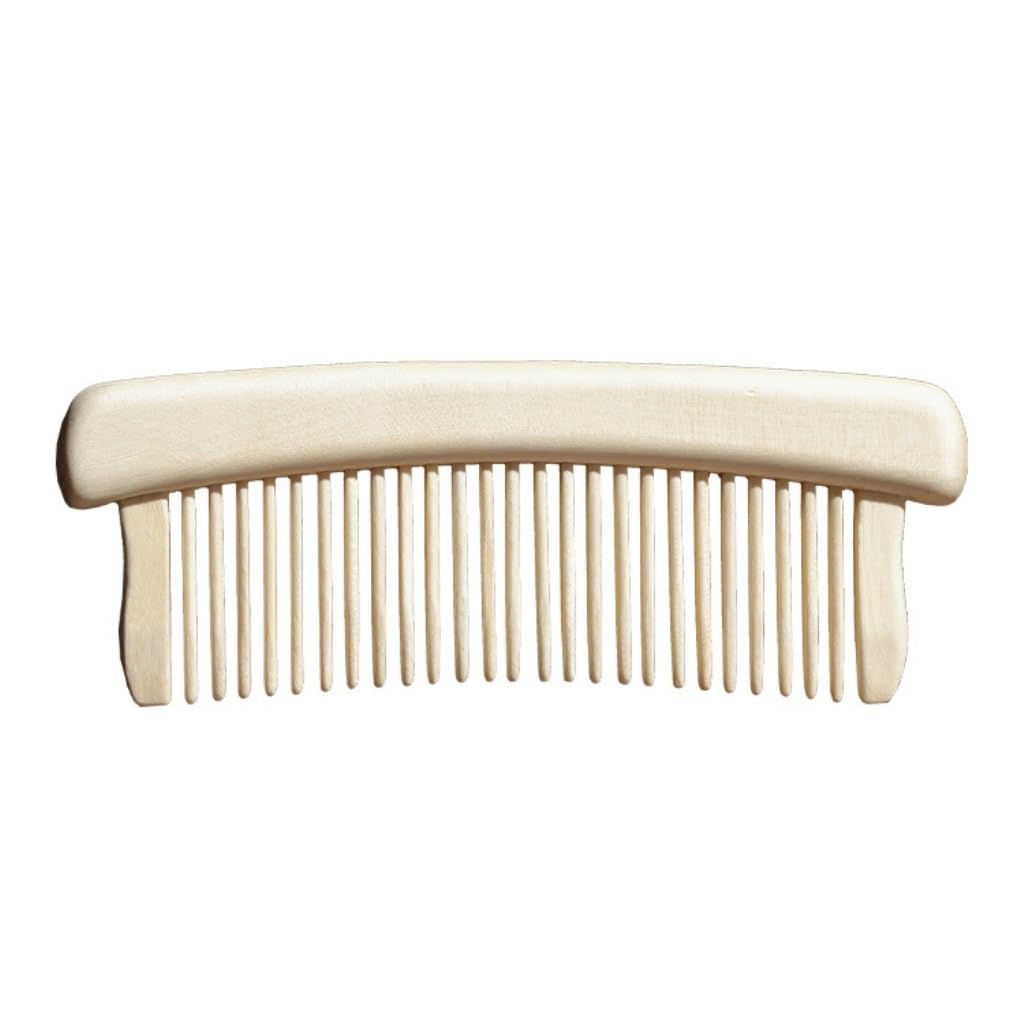 Kamm Retro Haarglättungskamm Holz Duschkamm Herren Bartpflege Werkzeug Geeignet für Langhaare, Kurzhaare, lockiges Haar und mehr Schönheitskamm