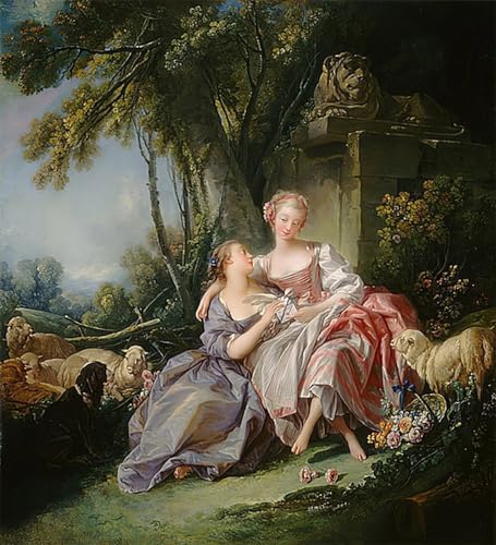 Affiche la Lettre d'Amour de Boucher | Idée Cadeau Art Classique