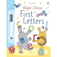 First Letters (Usborne Wipe Clean Books)
