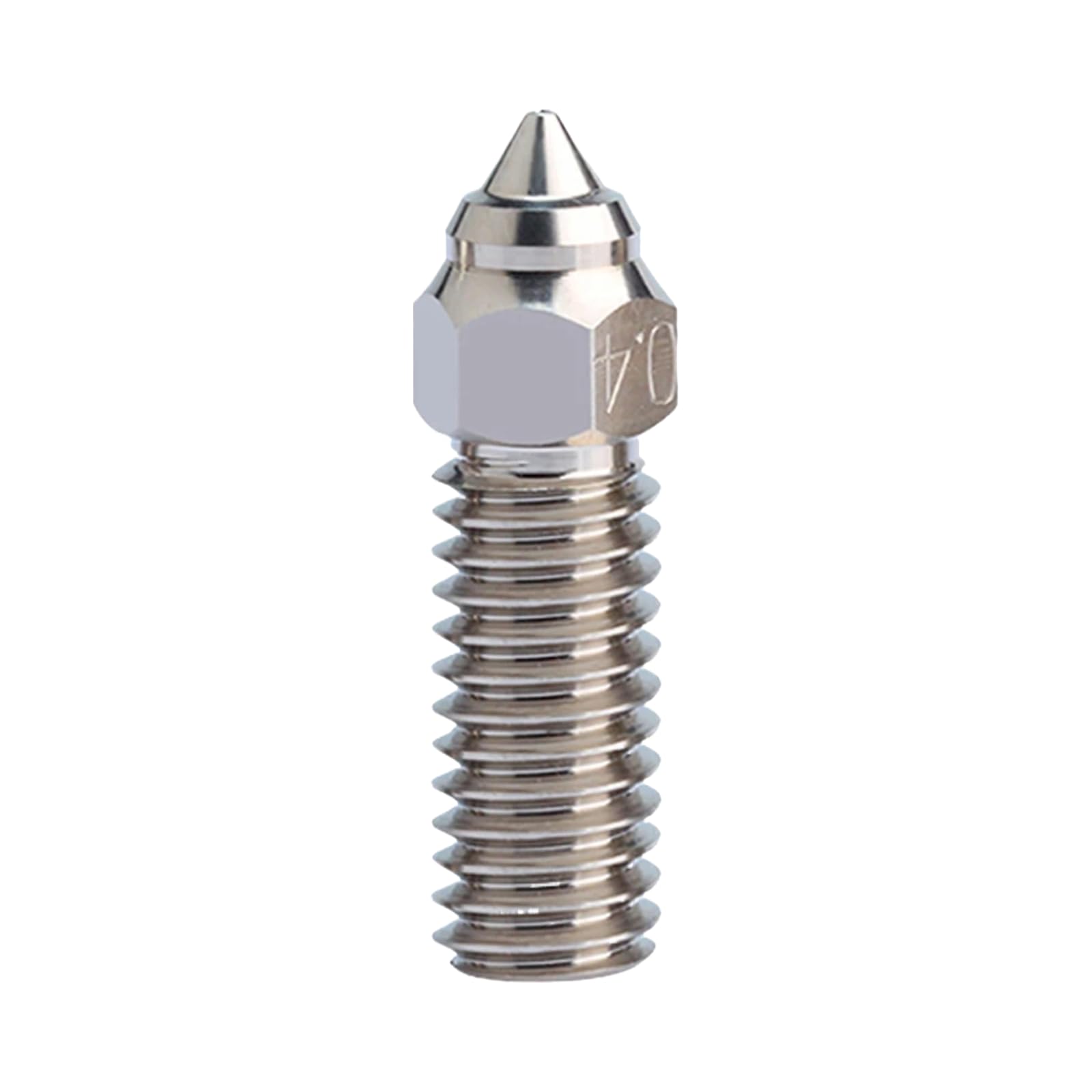 1 pcs Düse aus gehärtetem Stahl aus Messing Kupferbeschichtet | für 3D-Drucker; Modell: Düse; Artikeltyp: Düse(0.2mm; 1PC Copper Plated)