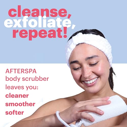 Brosse de douche gommage efficace avec ce luffa pour le dos Afterspa - 7