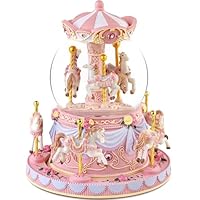 ロイヤルカルーセル　オルゴール  スノードーム 楽天市場】ロイヤルカルーセル スノードーム 【送料無料