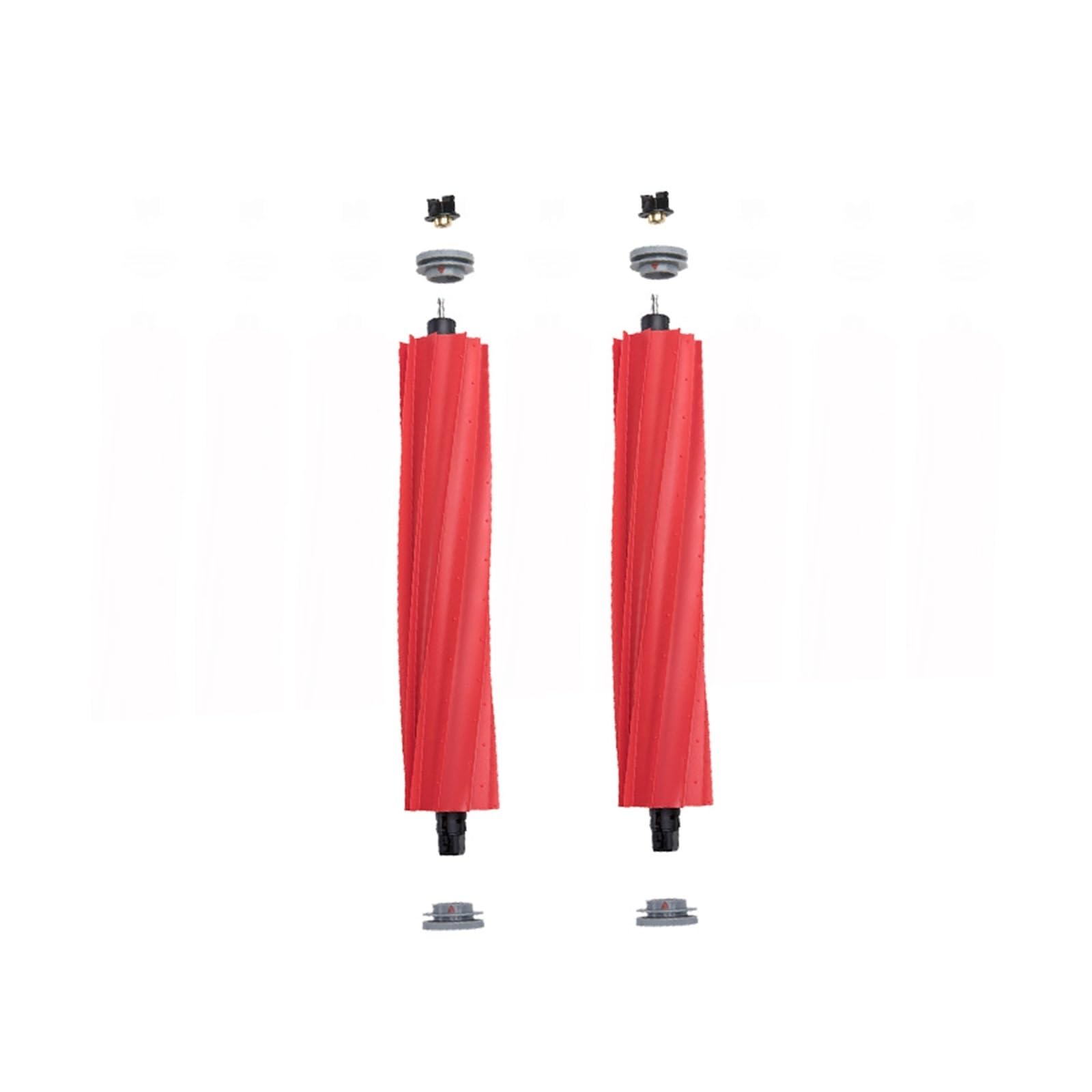 ZJMBGDSF Brushes Roller，Compatible For Roborock，S7 T7 S70 S75 Robot Accessories Replacement Detachable Brushes Roller Vacuum Cleaner Parts(2pcs)