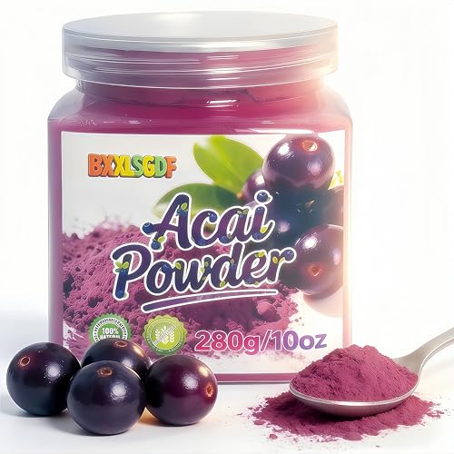 10oz Acai Powder for Smoothies, Oatmeal & Baking | Plant-Based,