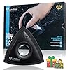 Analan Mini Pet Hair Remover for Car Detailing Supplies, Carpet Dog Hair Remover for Car Interior, Triangle Dog Hair Remover for Auto Detailing, Couch, Furniture, Lint, Carpet (Jet Black)